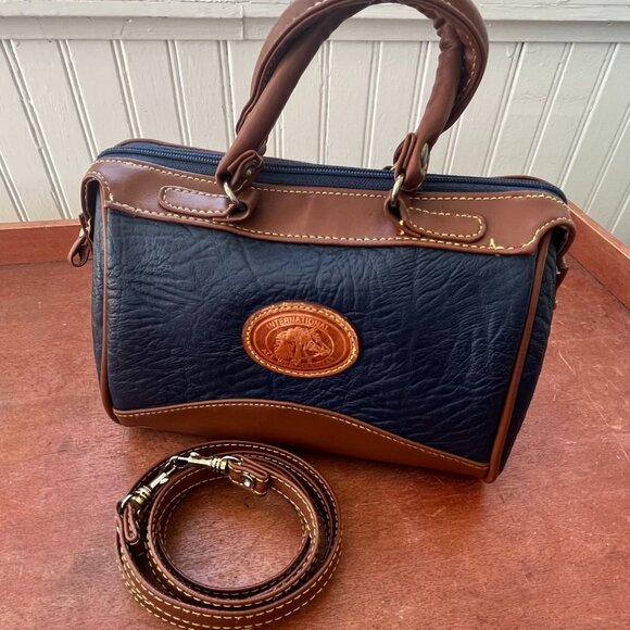 International All Weatherwear Handbags - Vintage International All Weatherwear Leather Crossbody Bag or Handbag